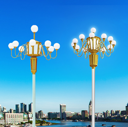 泉辉 厂家批发LED中华灯8-15米户外广场园林道路照明建设景观灯